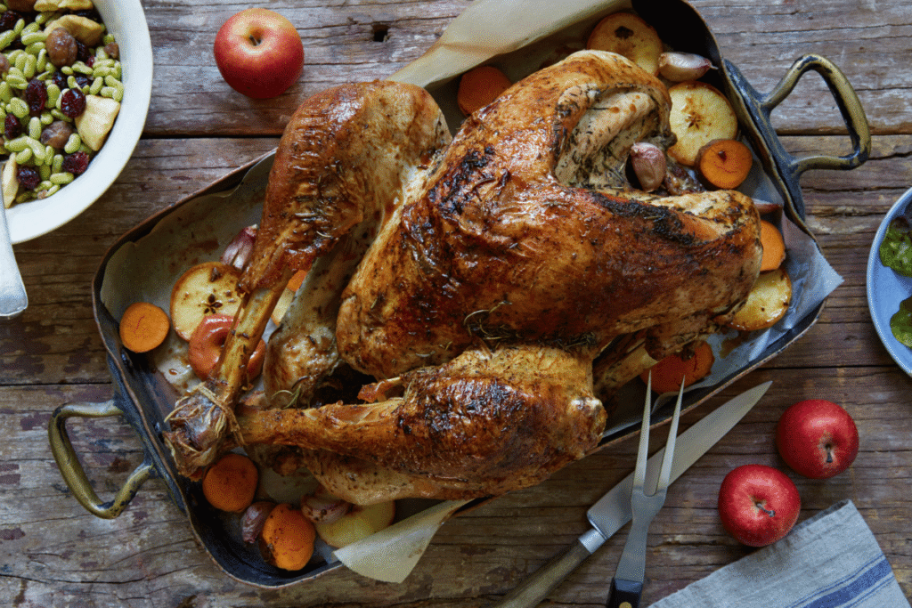 Frank’s Smoke House Christmas Turkey – gerookte en gevulde kalkoen voor kerst