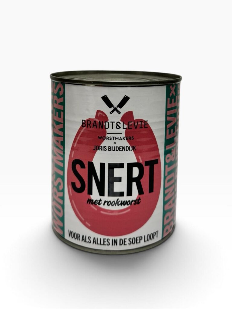 Brandt & Levie Snert erwtensoep met rookworst